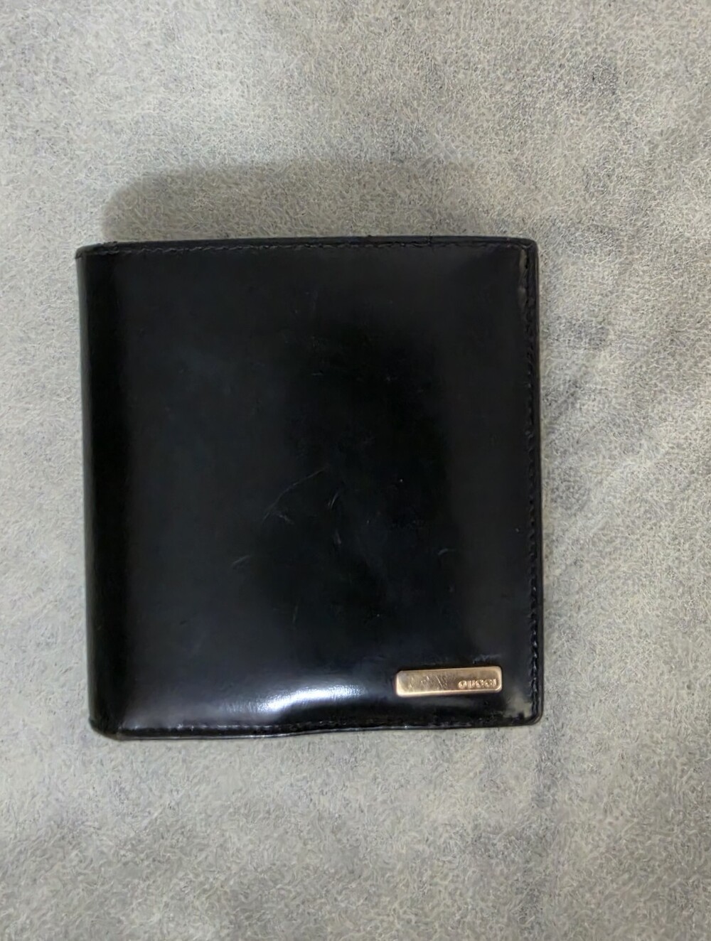 Men's Gucci Leather Bi-Fold Wallet